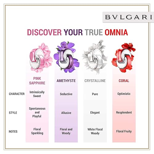Miniatura 5 de Omnia Crystalline de Bvlgari para mujer Eau De Toilette espray, Sin