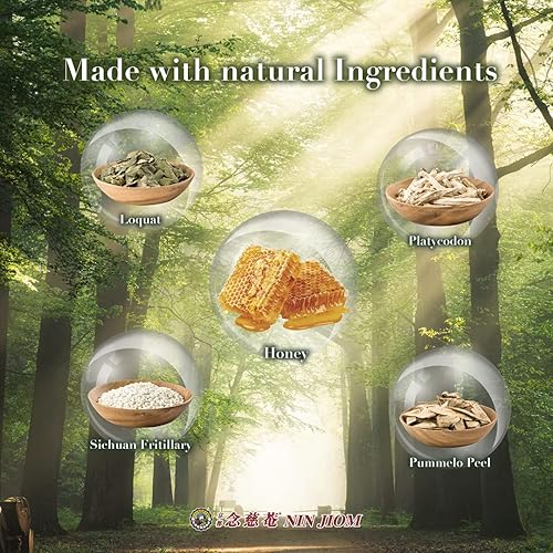 Miniatura 6 de NIN JIOM PEI PA KOA (fórmula herbal) 10.1 fl oz, suplemento dietético a base de hierbas con miel y níspero - calmante para la garganta