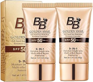 Snail BB Cream - Base de maquillaje SPF 50, h...