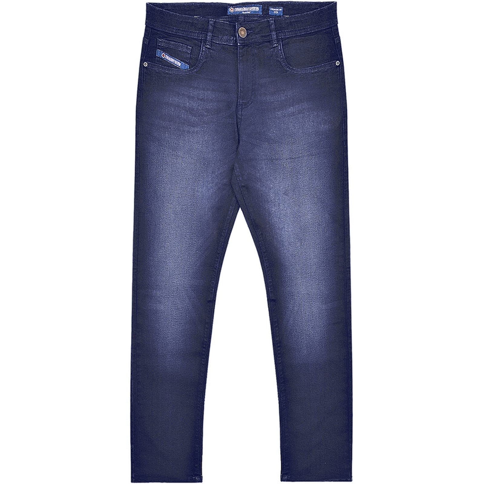 Lambretta Men's Dark Chester Straight Fit Denim Jeans - 38R