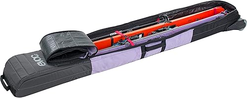 Miniatura 4 de Evoc, Rodillo de esquí, bolsa de equipo de nieve, tamaño grande 85L tamaño XL 95L con ruedas en línea fáciles de rodar