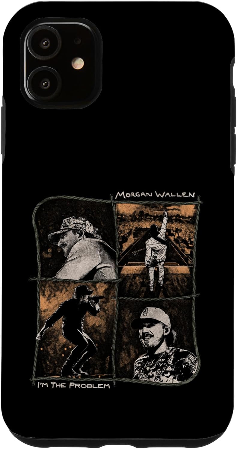 Official Morgan Wallen Photo Collage Case for iPhone 14