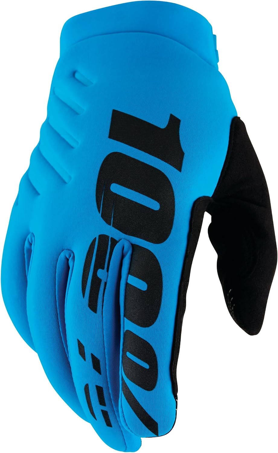 100% BRISKER Cold Weather Motocross & Mountain Bike Gloves - Warm Winter MTB & MX Powersport Racing Protective Gear