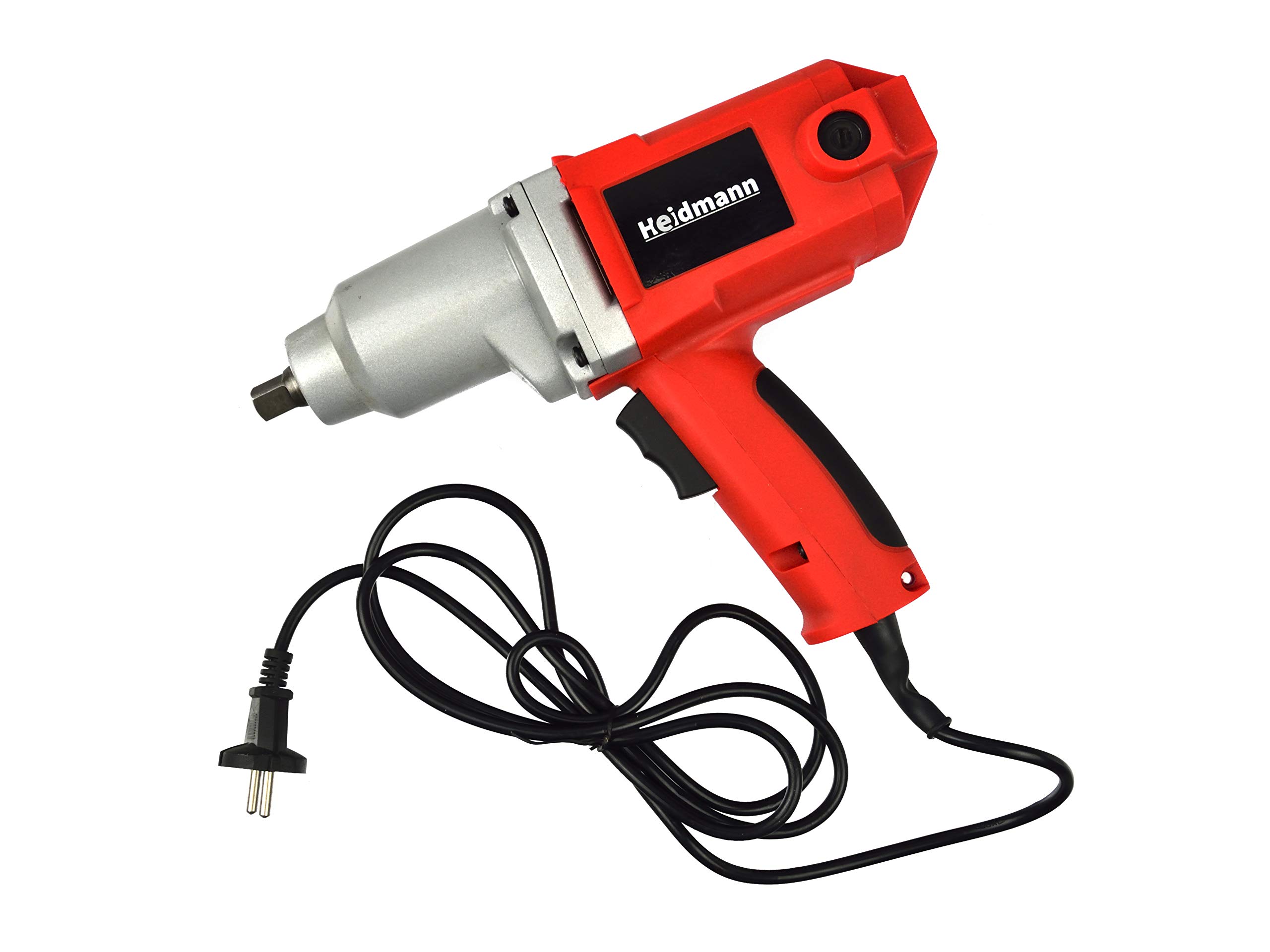 BSD Elektryczny klucz udarowy - wkrętarka udarowa, klucz udarowy 1/2" z 4 nasadkami - 2000 W, moment obrotowy: 800 Nm