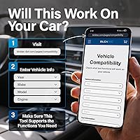 Vista 6 de BLCKTEC 440 Herramienta de diagnóstico Bluetooth OBD2 Escáner - Lector y escáner de código de coche - Viene con datos en vivo - Prueba del sistema