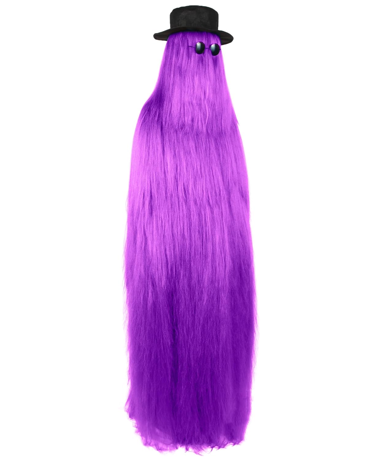 HPO Premium Adult Unisex Cousin Dapper Creature Wig & Costume Collection, Purple, Perfect for your next Halloween or Cosplay Event!