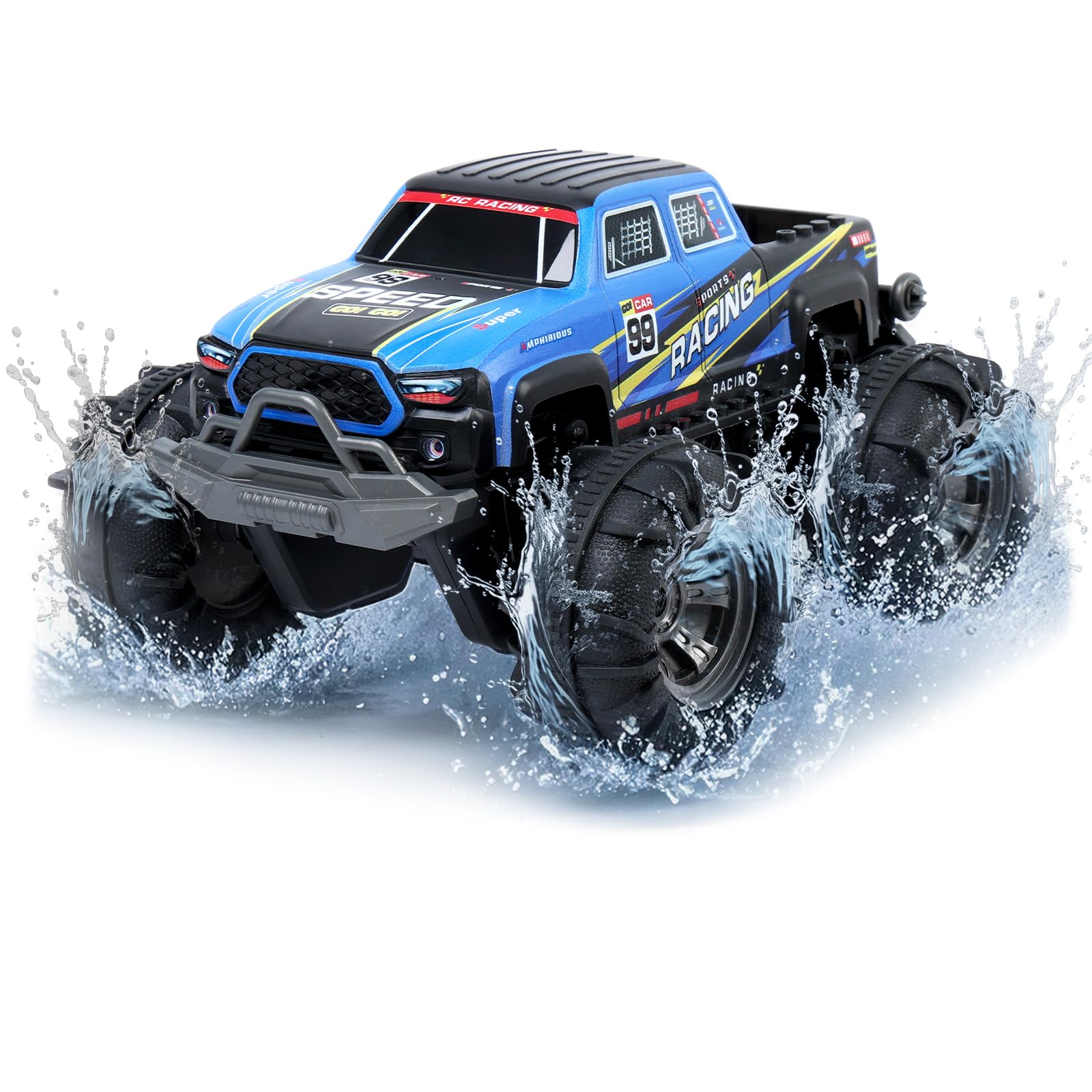 QXHOL Waterproof Monster Truck Gesture RC Car
