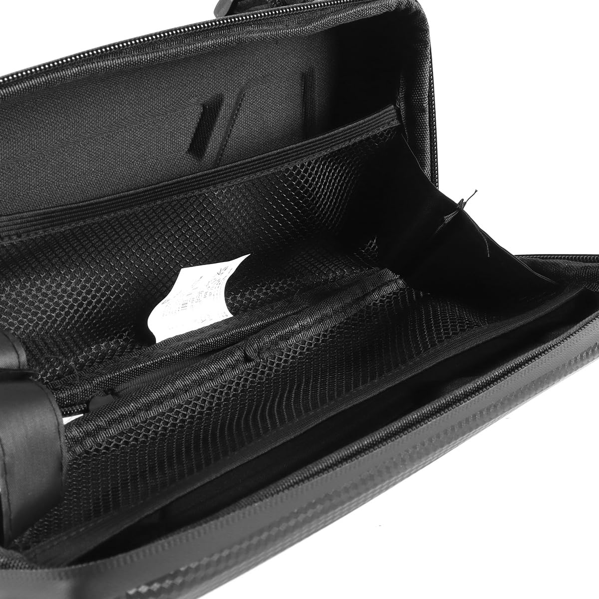 Sacoches de selle de moto 2 pièces, sacoches rigides en fibre de carbone, sacoches latérales imperméables en EVA 2 L avec sangles de fixation rapide pour expédition/tout-terrain