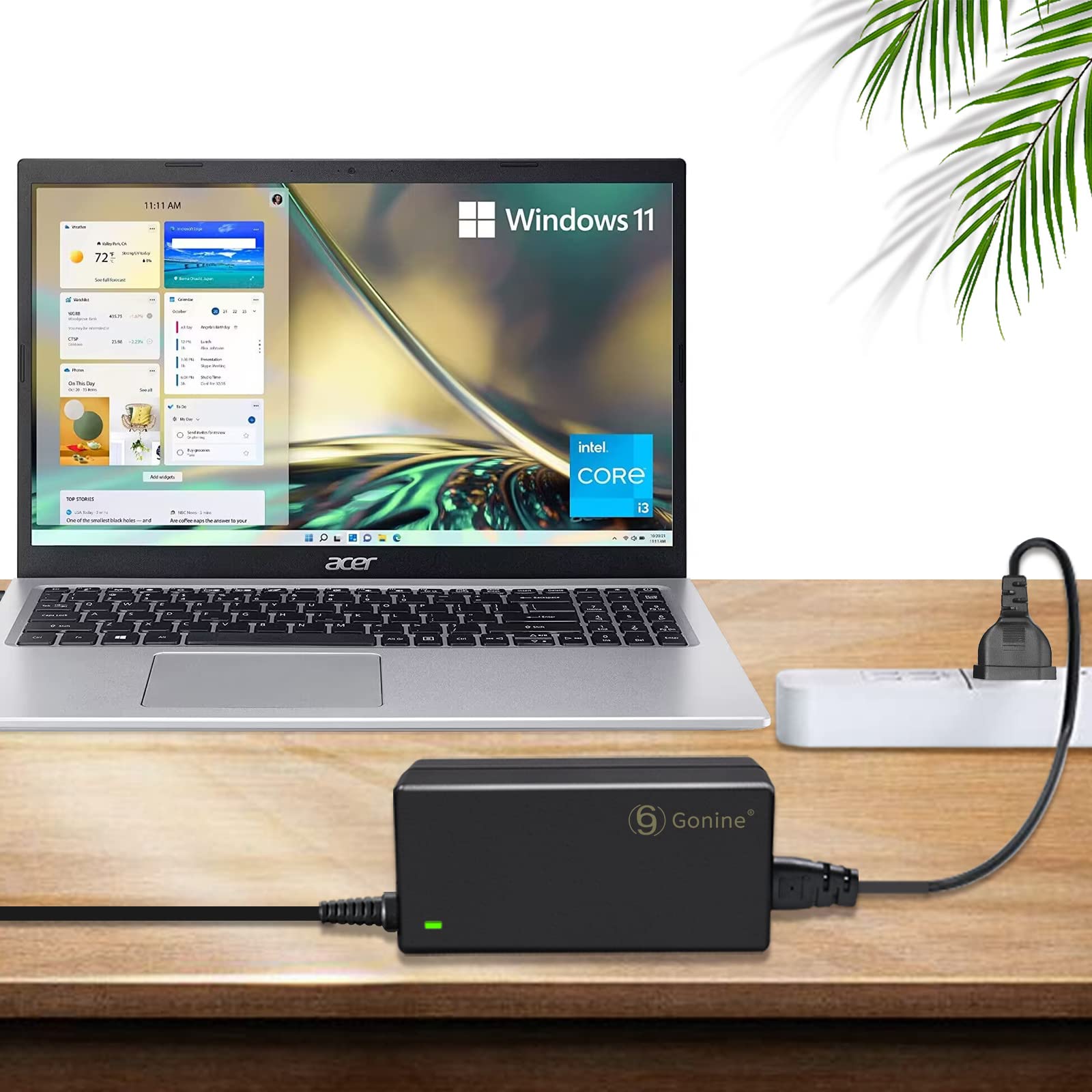 19V 3.42A Cargador de portátil, 19 Volt 3.42A 3.15A 2.37A 2.1A 1.75A Adaptador de alimentación para HP Acer Samsung Toshiba Fujitsu Lenovo ASUS Gateway IBM Sony LG TV Monitores