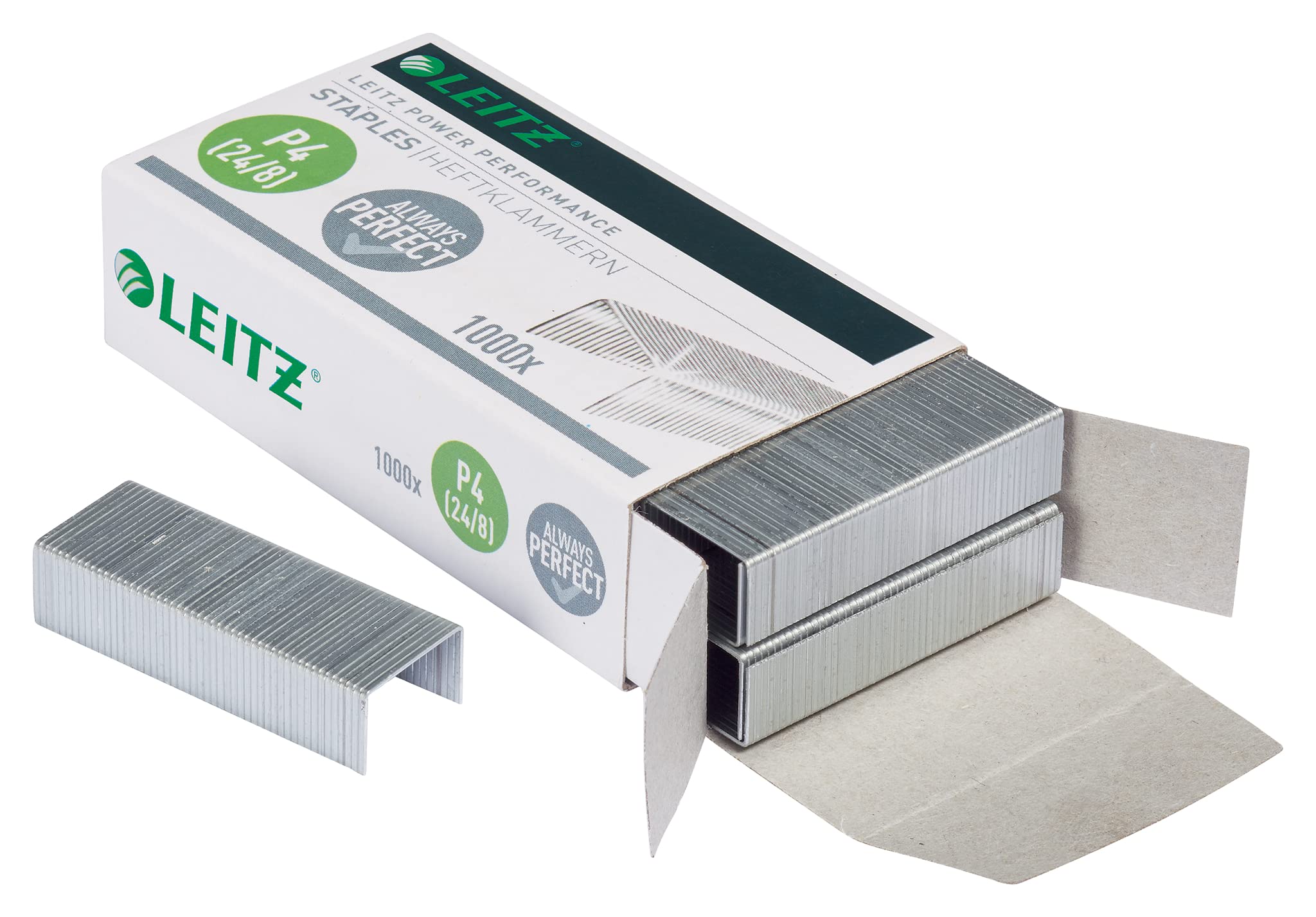 Dohe Heftgerät Mit 1000 Klammern - Bürohefter Blau Für Bis Zu 20 Blatt, Größe 24/6