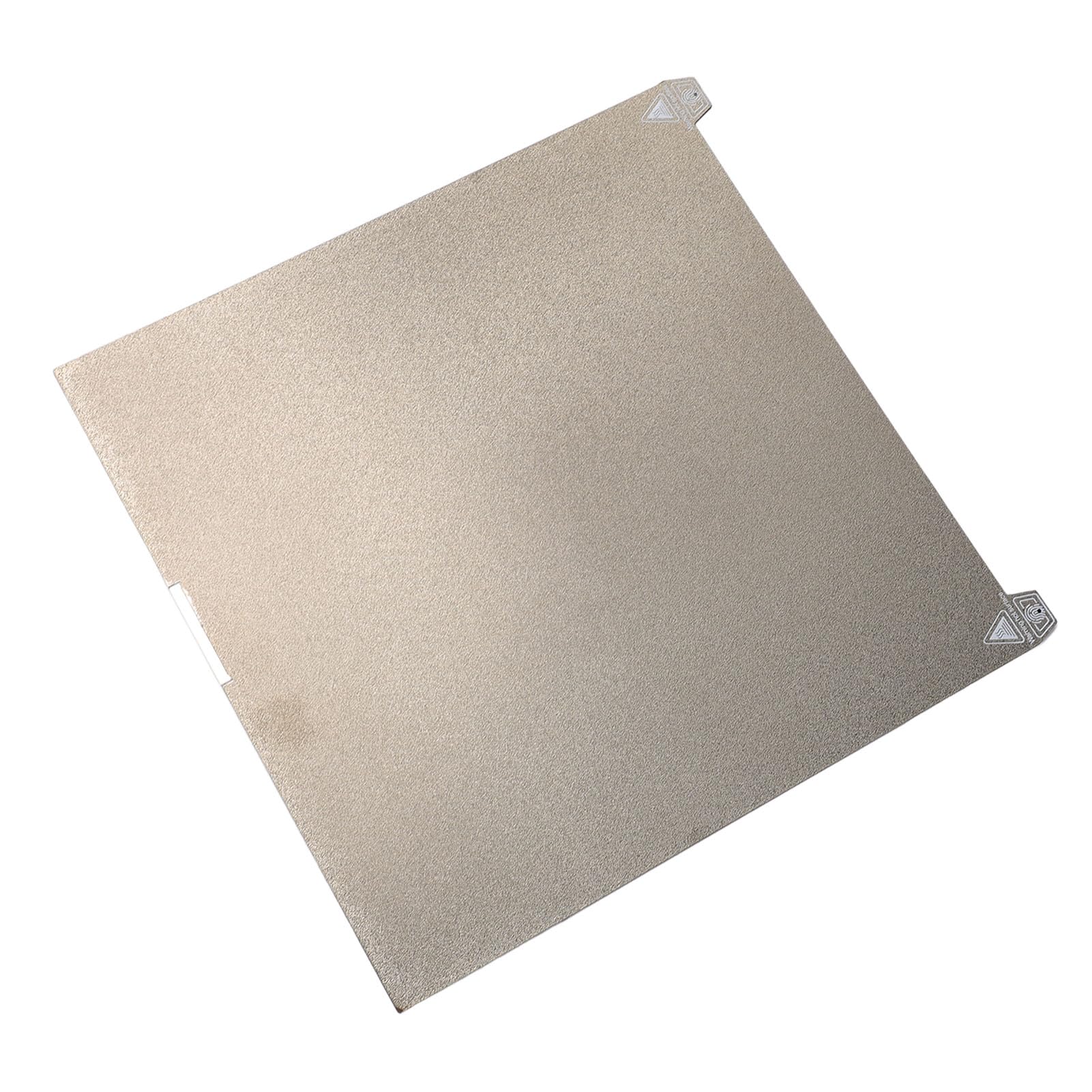 Generic Piastra di Costruzione per Stampante 3D Rivestita PEI per Letto di Stampa Liscio Ad Alta Adesione K2 Plus 370x370 Mm