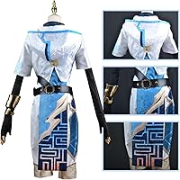 Vista 10 de Weixu Disfraz de cosplay de todos los personajes, traje de uniforme de Halloween, traje de carnaval para mujeres y hombres