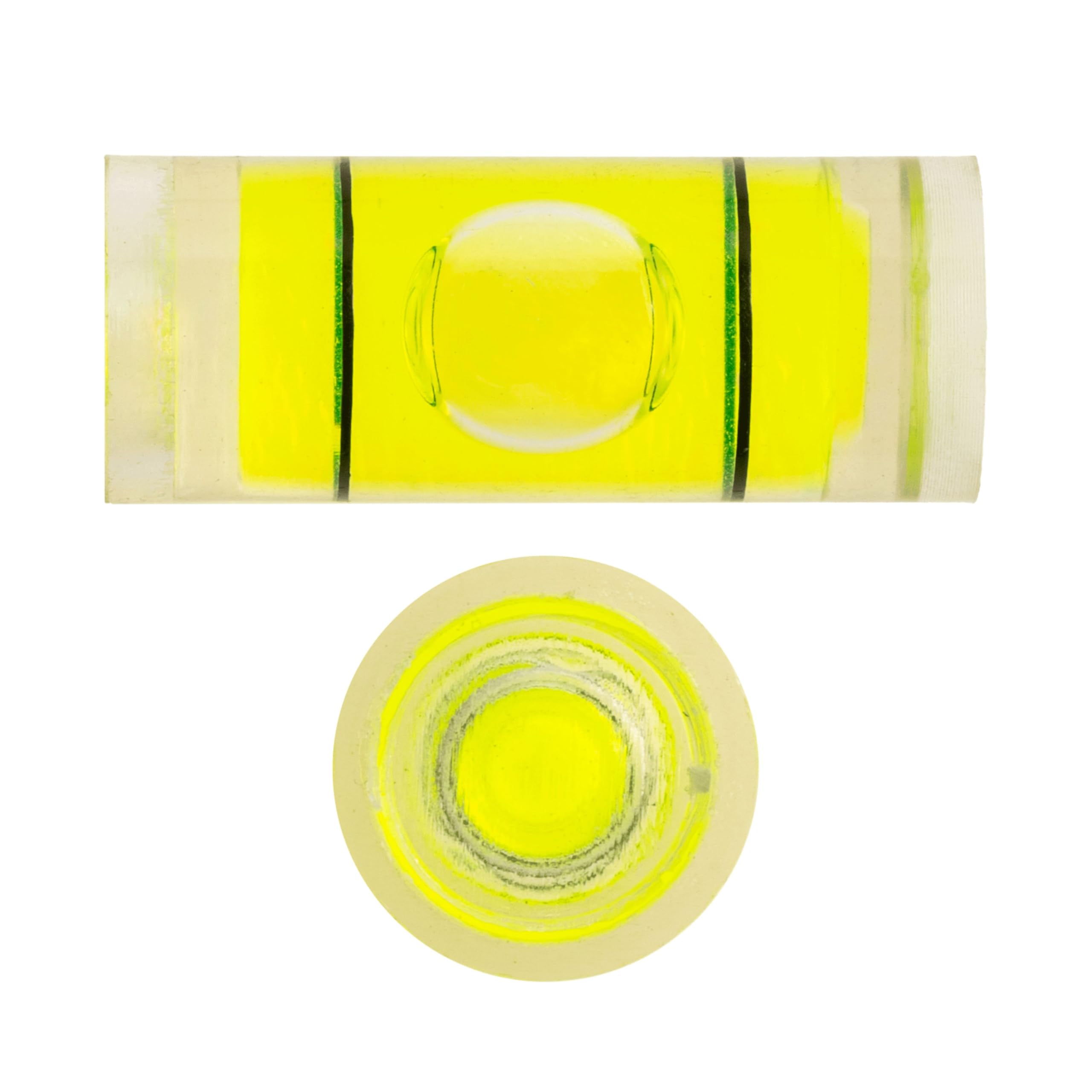 Set di livelle a tubo, 10 pezzi, con 12 x Ø 5 mm esterno, livella a bolla d'aria senza etichetta, tubo per livella ad acqua, livella a 1 via, livella circolare per caravan, macchina fotografica