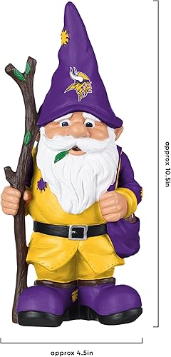 Vista 77 de NFL Team Logo Holding Stick Garden Statue Outdoor Gnome 2-Varios