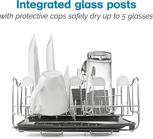 Miniatura 3 de Polder Estante para platos de aluminio Advantage de 4 piezas