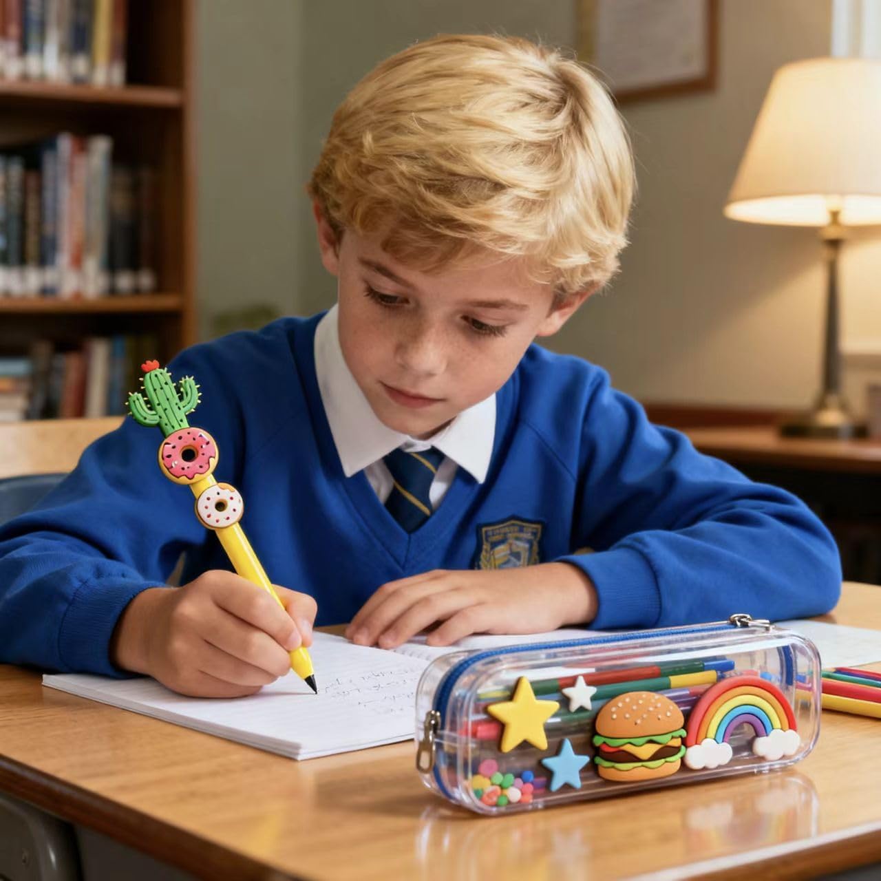 Silicone Focal Beads for Pens, 60 PCS 3D Multi Theme Unrepeated Bulk Bead Set for DIY Beaded Pen Making, Keychain, Bracelet and Jewelry Decor Craft Supplies - Image 6