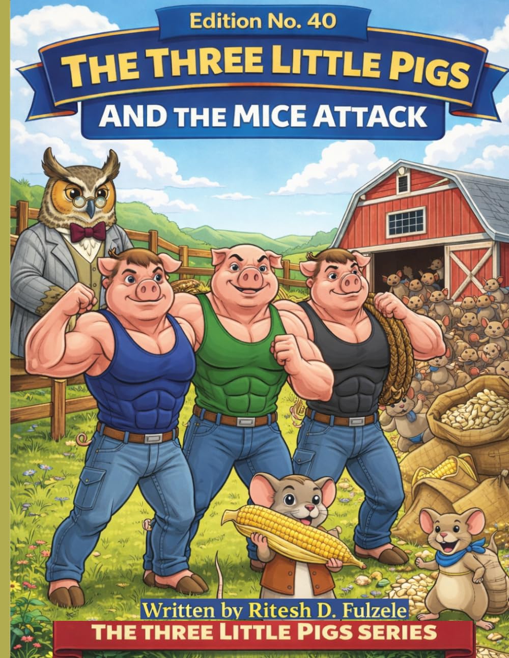 THE THREE LITTLE PIGS AND THE MICE ATTACK: THE THREE LITTLE PIGS SERIES