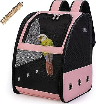 Amazon | Puhang 鳥 ペット キャリーバッグ 鳥キャリーケージ インコ