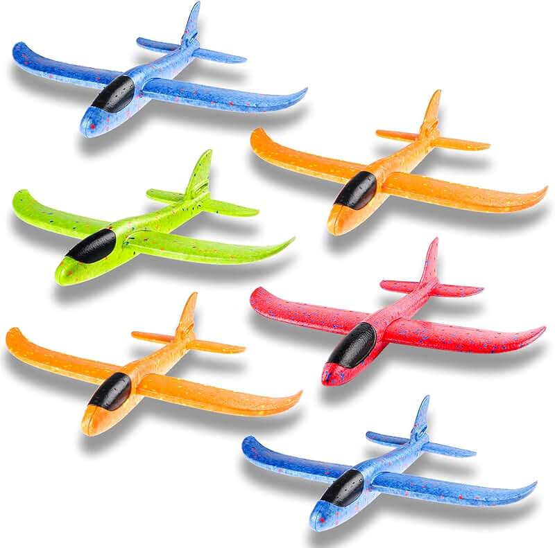 large styrofoam airplane glider