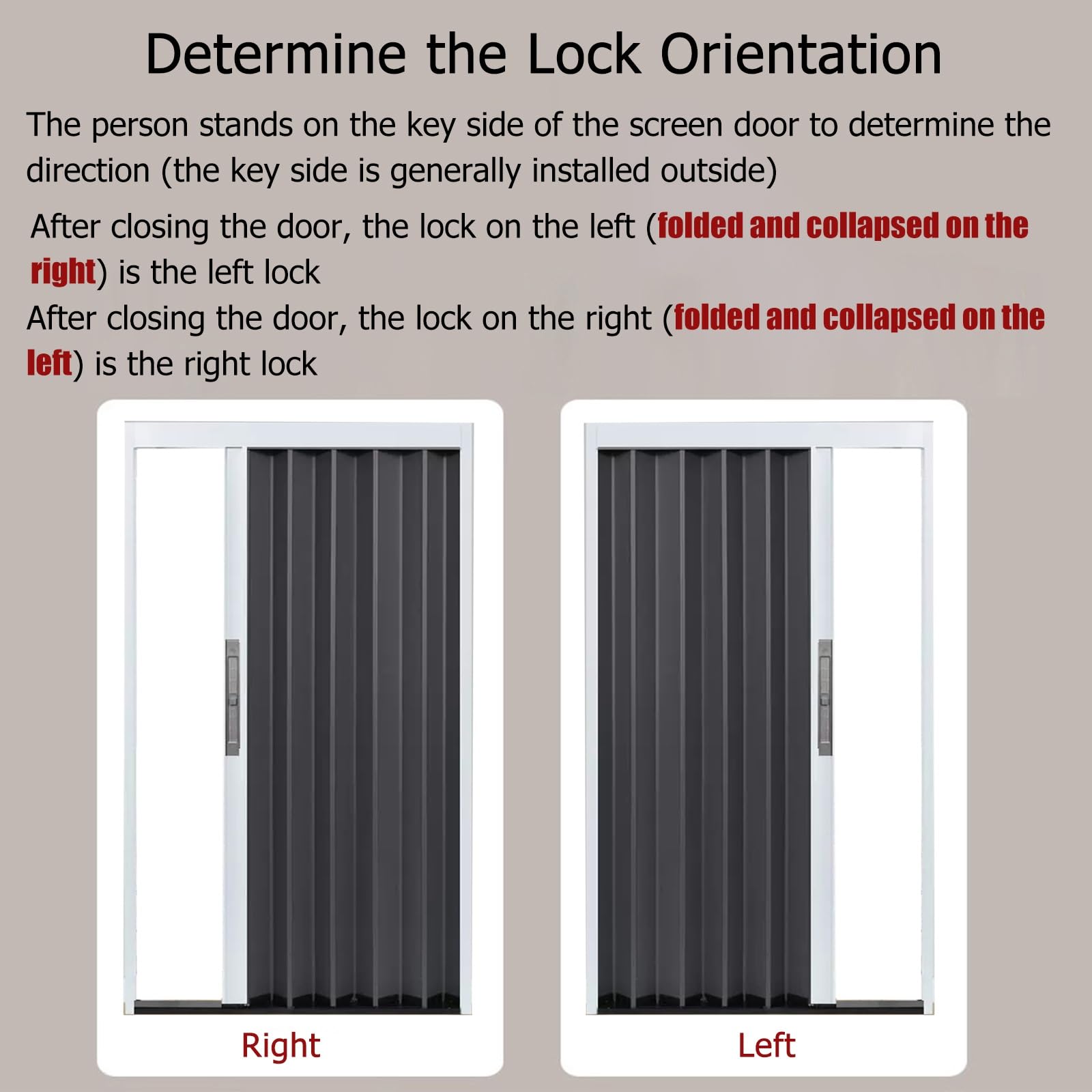 Porte coulissante pliante en accordéon - Cadre blanc - Panneau gris - Idéal pour porte et salon - Disponible en différentes tailles - Facile à installer et élégante
