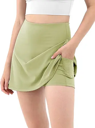 ODODOS Women's Athletic Tennis Skorts with Pockets