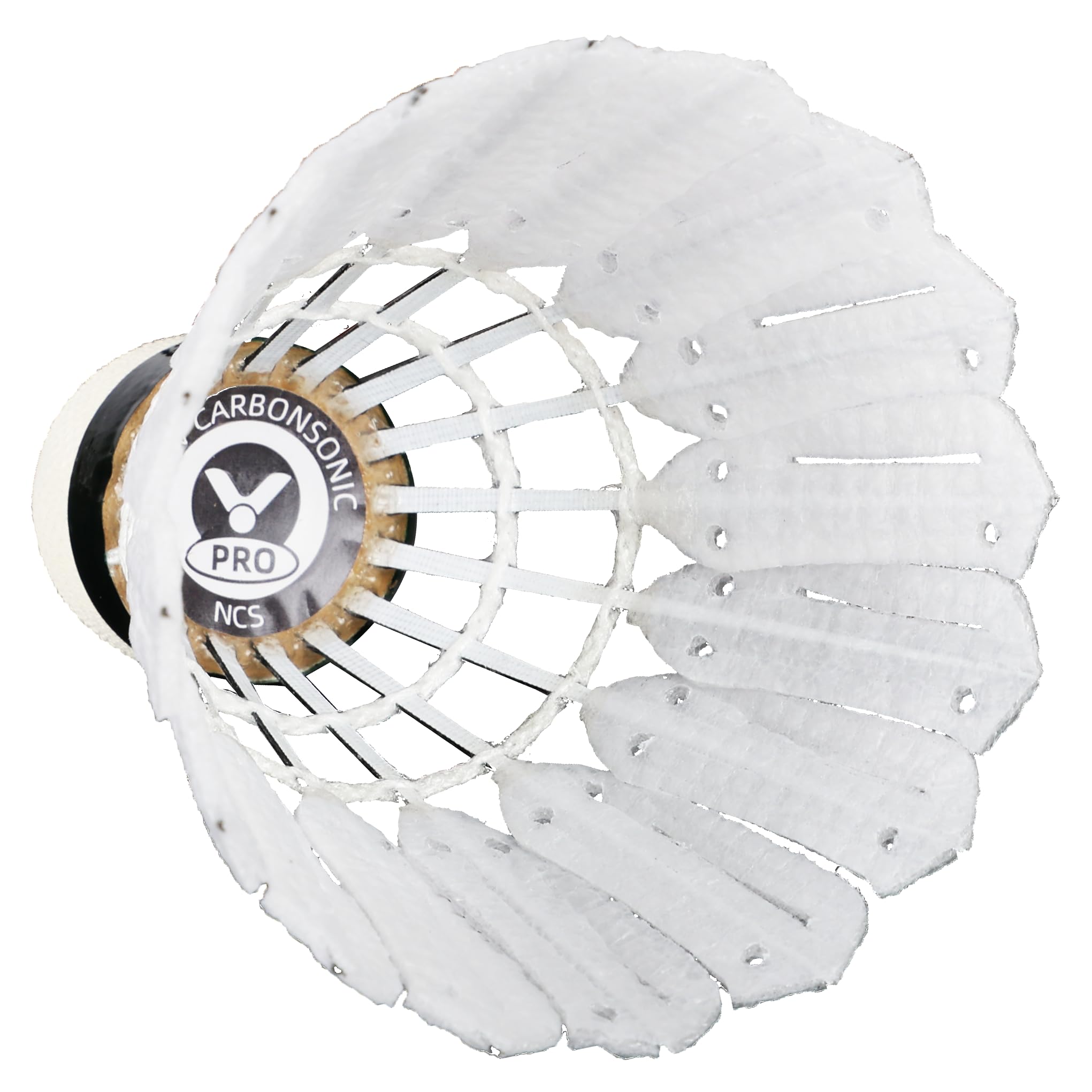 Victor Volano Artificiale da Badminton (Carbon Shuttle) Carbon Shuttle PRO NCSPRO Practice Balls 1 dozzina (12 lampadine) n. 4