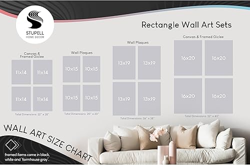 Miniatura 6 de Stupell Industries Adorables animales del bosque con gafas, búho zorro, diseño de Mercedes Lopez Charro, arte de pared en lienzo de 4 piezas, 16 x