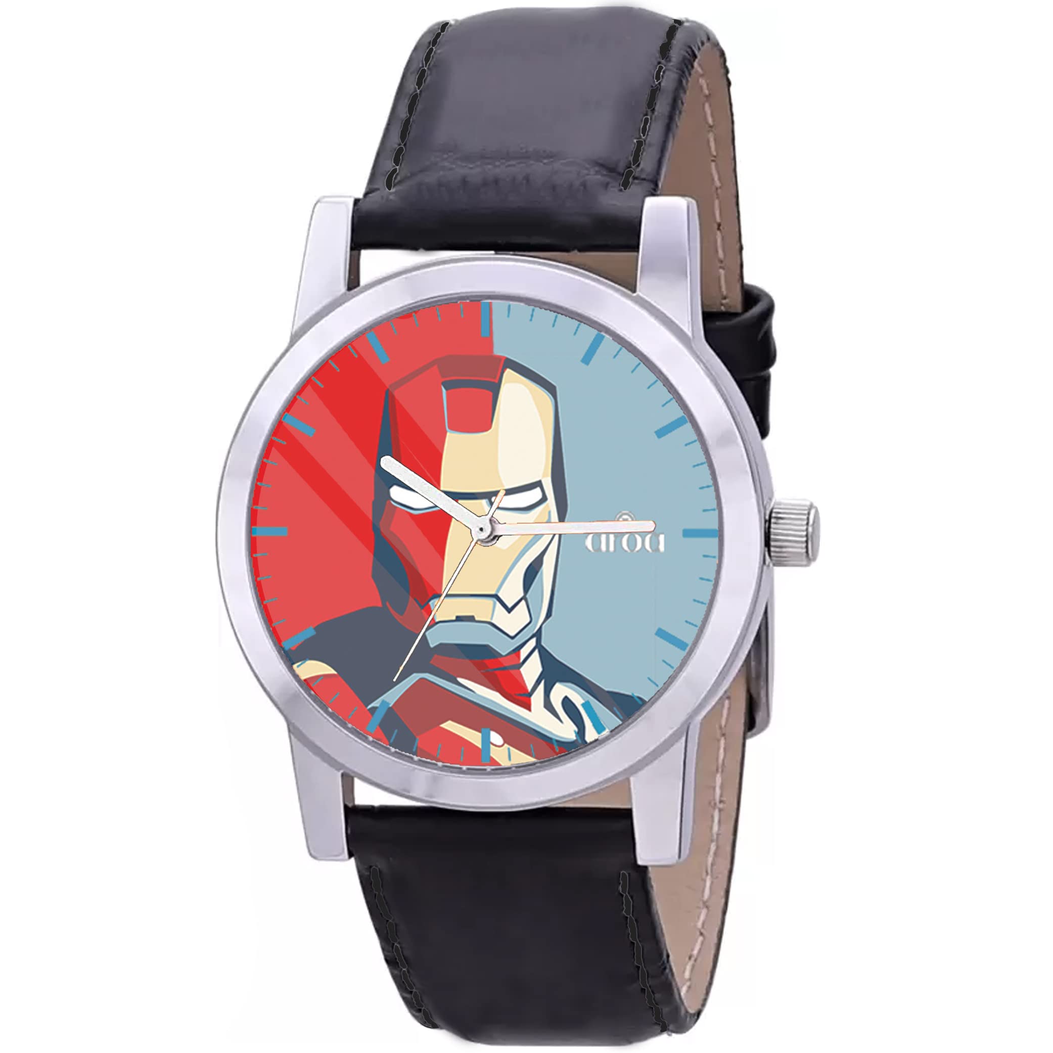 Aroa Watch New Watch for Men Steel Metal Type Analog Watch Black Leather Strap Black Dial for Men Stylish Watch for Boys (B0BXFHFN5P) Amazon Price History, Amazon Price Tracker