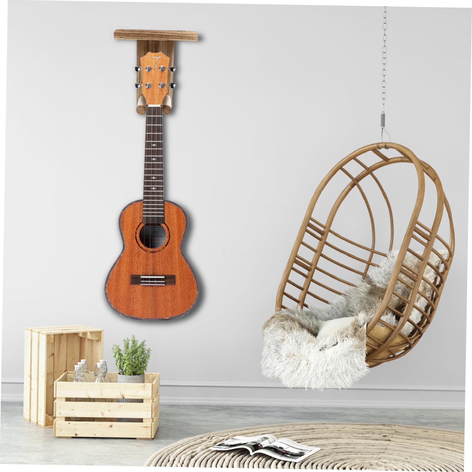 Supporto Per Chitarra in Legno Gancio Per Chitarra Da Parete Resistente Casa Ufficio