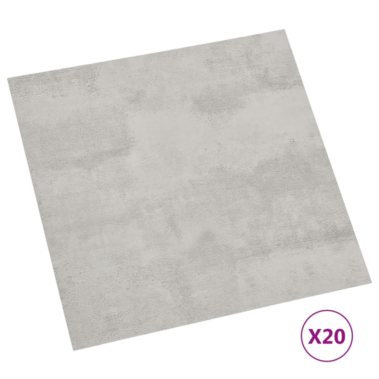 Homgoday Tarimas Autoadhesivas 20 Piezas PVC 1,86 m² Gris Claro Suelo PVC Decorativo Hogar, Cocina, Baño, Salón,Suelo Efecto Madera,Suelo PVC Light Grey 4