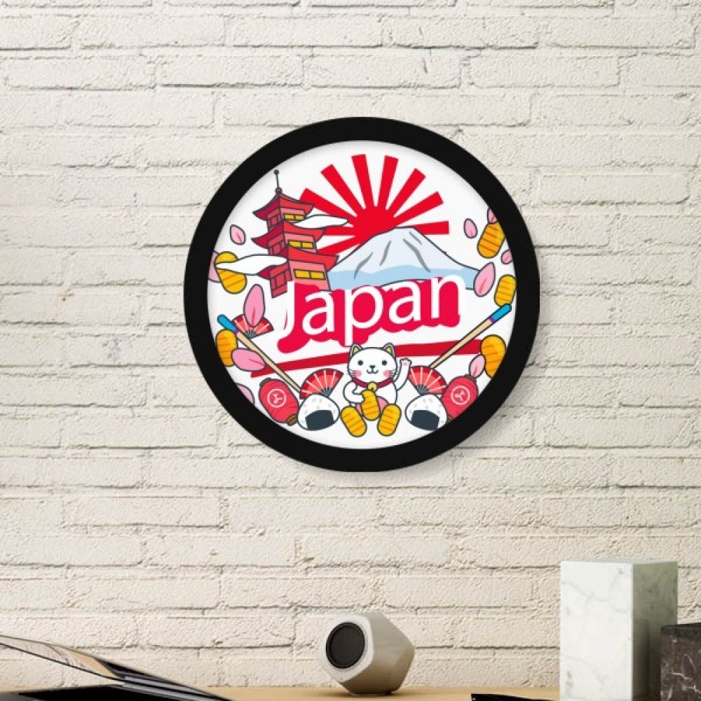 Cadre Rond Motif Japonais pour creer une ambiance de restaurant sushi a la maison
