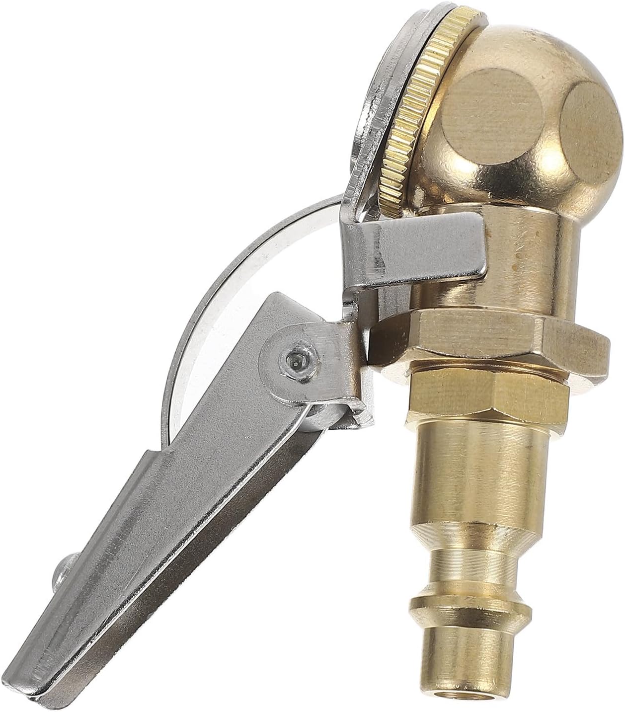 2pcs Locking Tire Chuck Copper Quick Connect for Truck Tire Inflator
