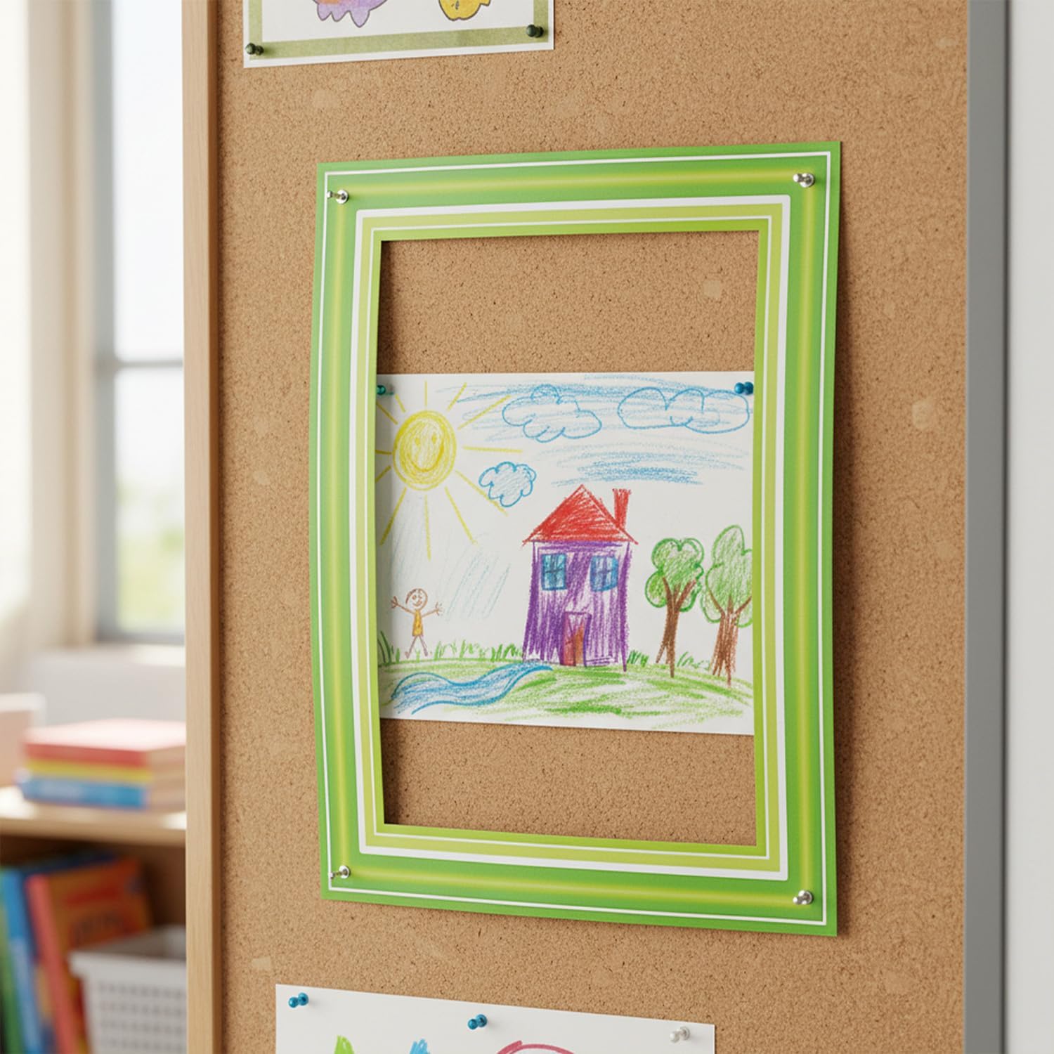 Fun Express Paper Frames - Creative Craft Supplies for Kids - Ideal for DIY Art Projects Memory Making Educational Activities & Fun Home Crafts - Perfect for Schools Parties & More - 24 Pieces