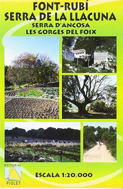 Portada de Font-Rubi: Serra de la Llacuna 1:20.000