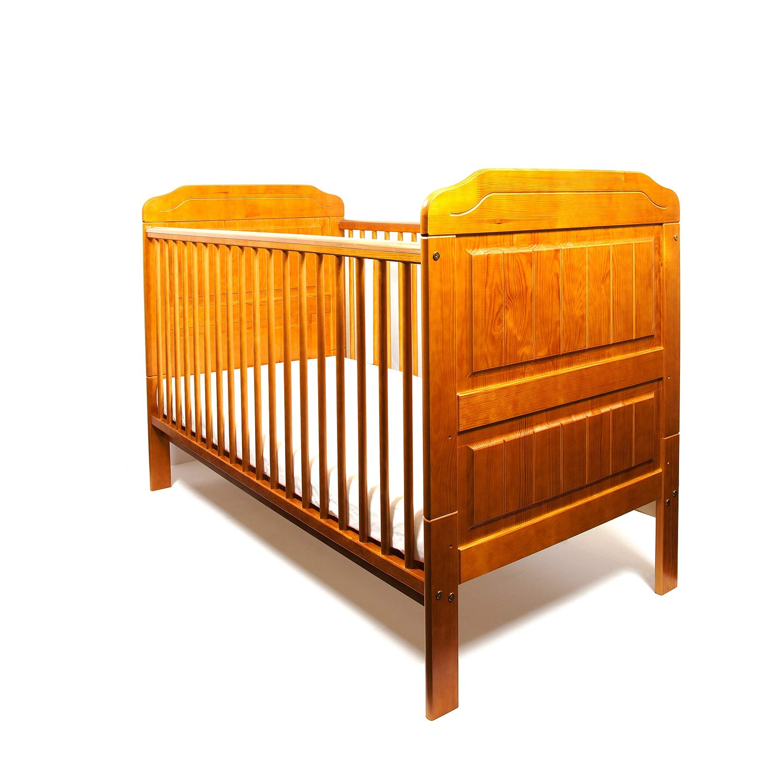 Buy Little Babes Ltd New Solid Wood Convertible Cot Stanley Baby