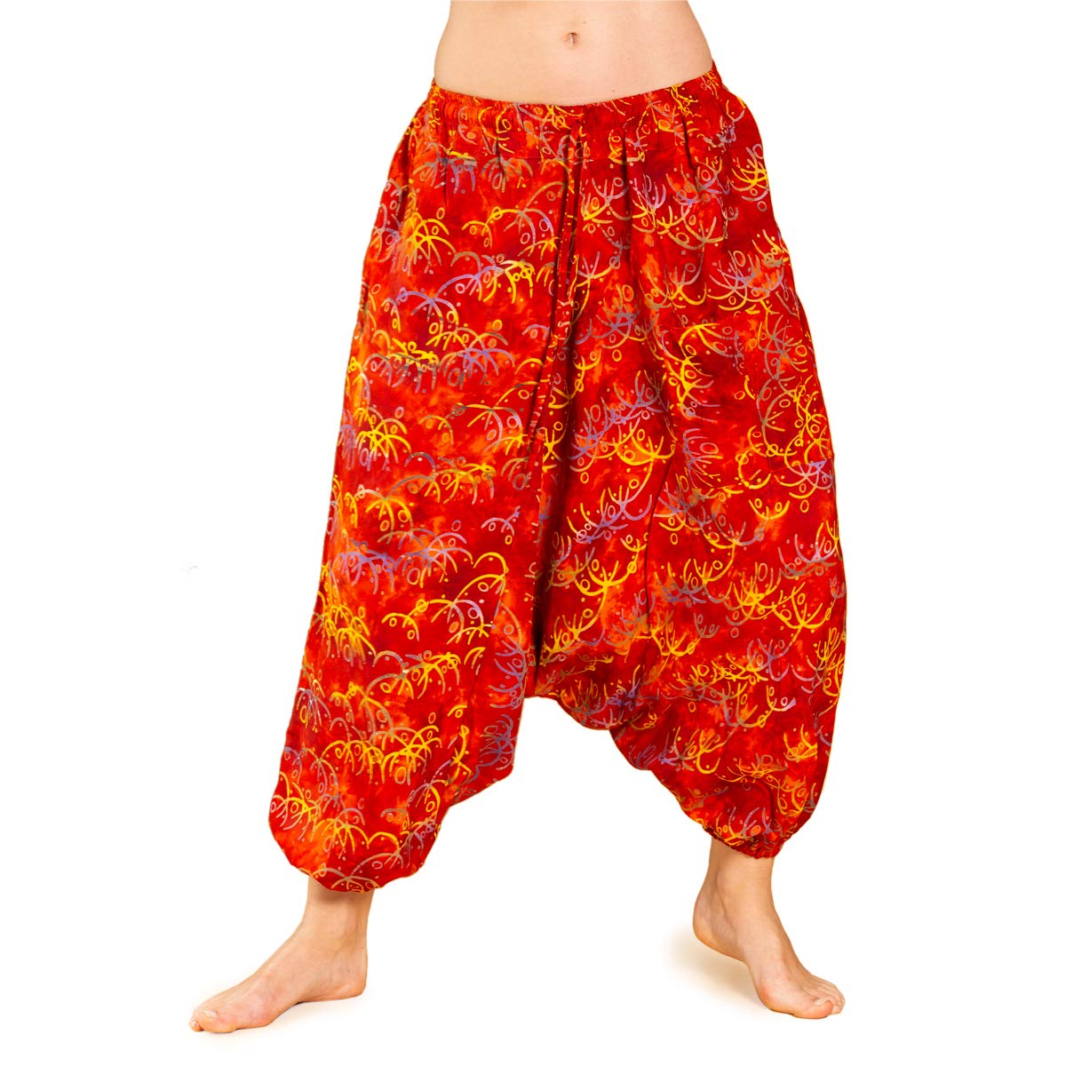 Panasiam Unisex B401 Firecircle Aladin Pants L