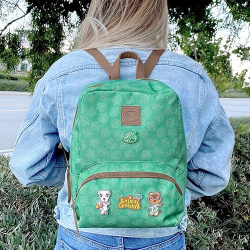 Vista 95 de Controller Gear Animal Crossing - Small Backpack Mini Bookbag Travel Bag for Console & Accessories - Rose Gold