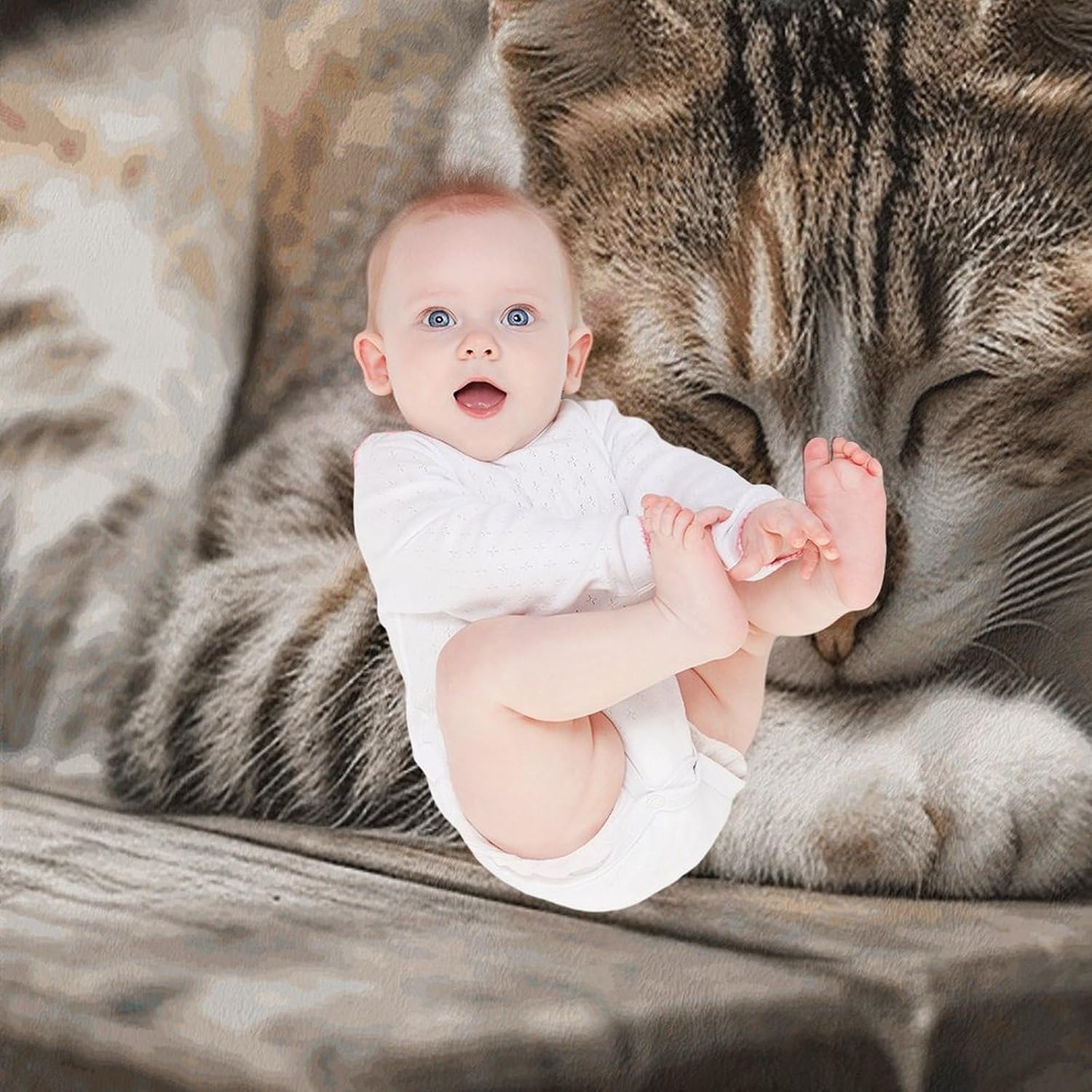 Cat Sleeping Blanket Super Soft Warm Flannel Throw Blankets Lightweight Breathable Bath Towel Cozy Luxury Blanket for Couch Home Decor Tapestry for Travel Camping