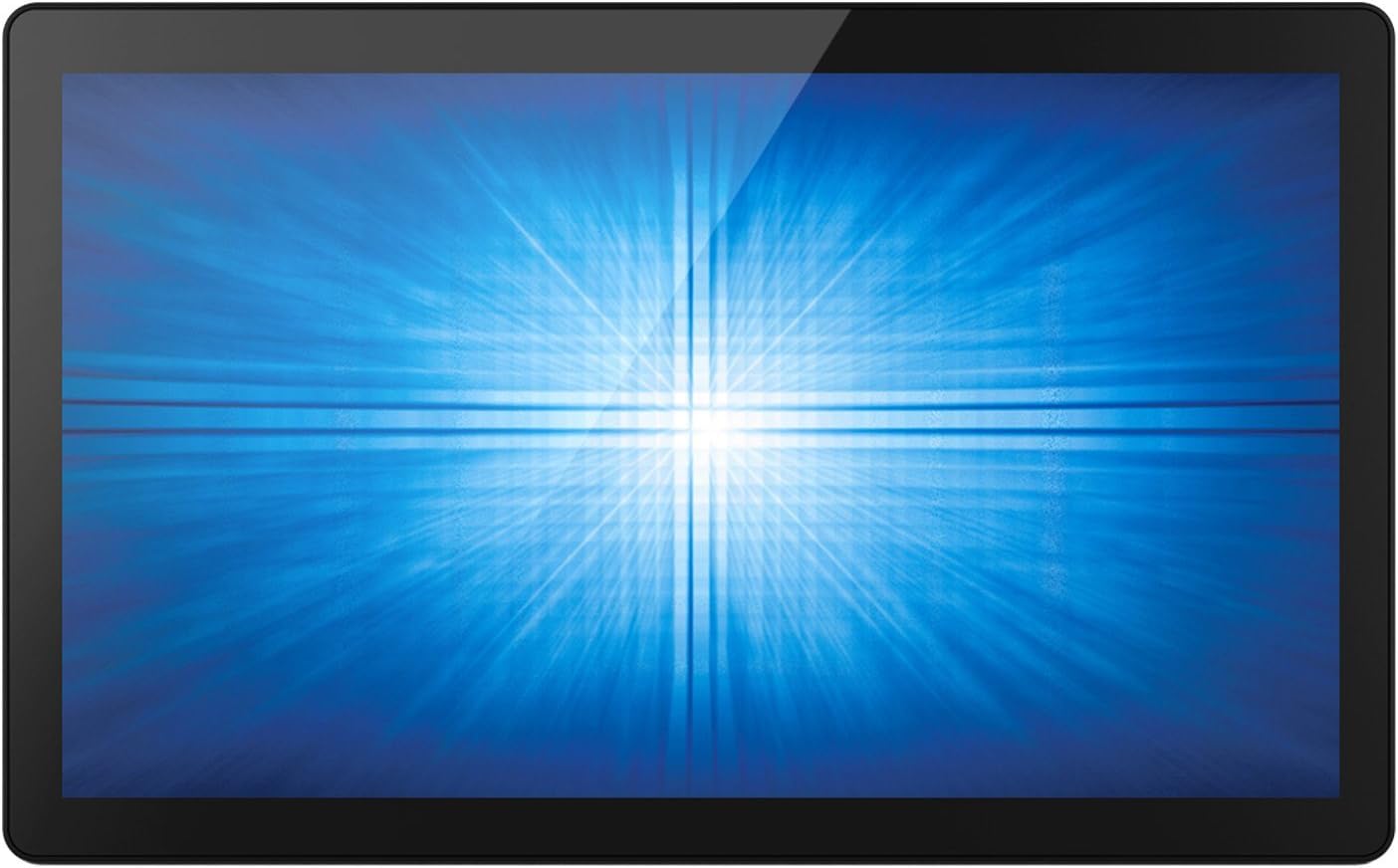 Elo Touch E970879 I Series 22i2 TouchPro PCAP LED IDS Touch Computer, 2 GB RAM, 128 GB SSD, Clear Glass, 10 Touch, Wi-Fi, Ethernet/Bluetooth 4, Win 10, 22" Size, Black