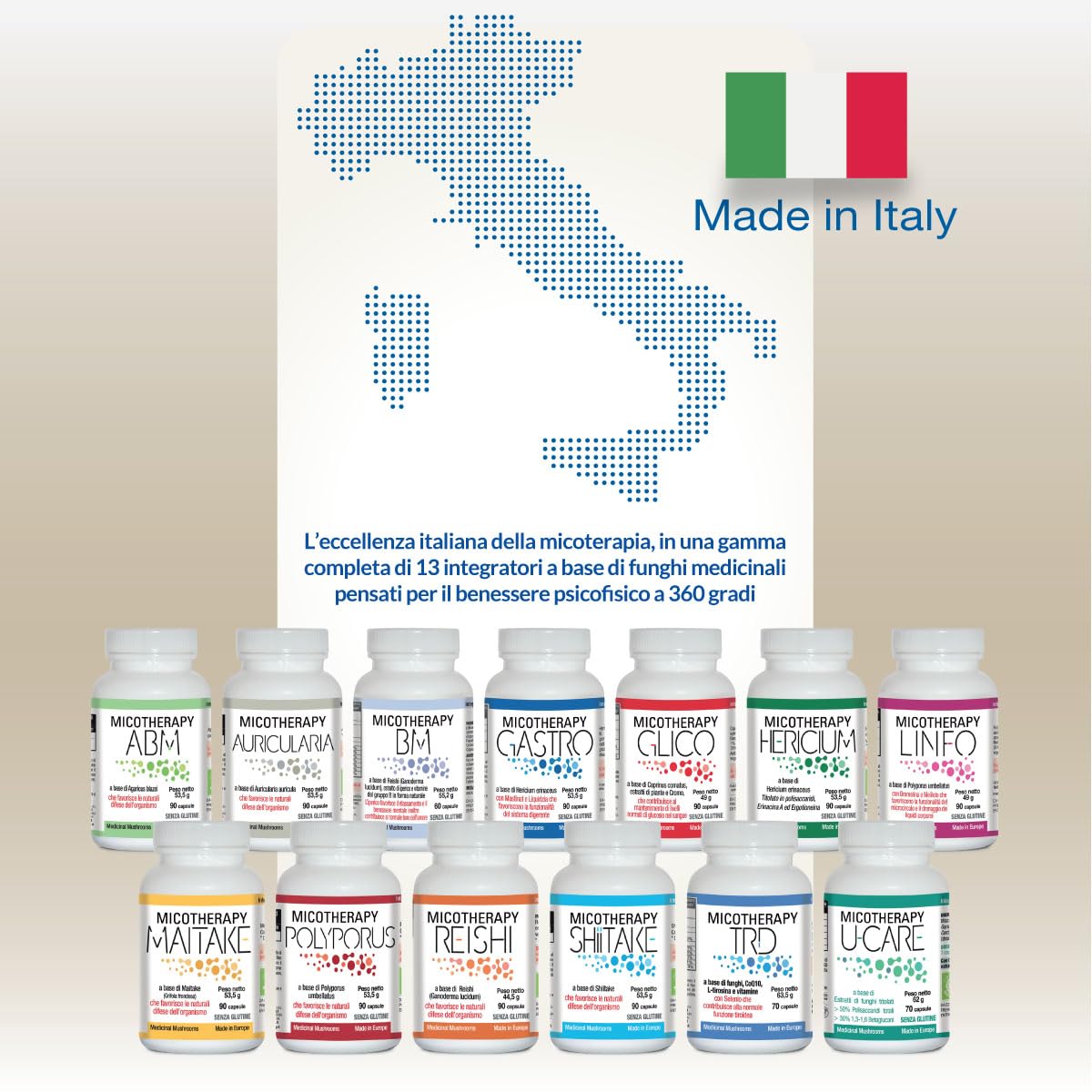 AVD REFORM | Micotherapy Maitake – Integratore a base di Maitake (Grifola frondosa) in capsule vegetali – Ideale per l’integrazione quotidiana – 90 capsule - Prodotto in Italia