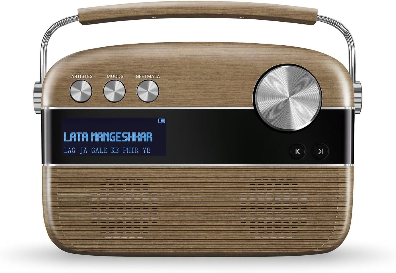 Saregama Carvaan R20005 Portable Digital Music Player (Brown)