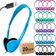 USB-C Headphones, 30-Pack, Multi Color