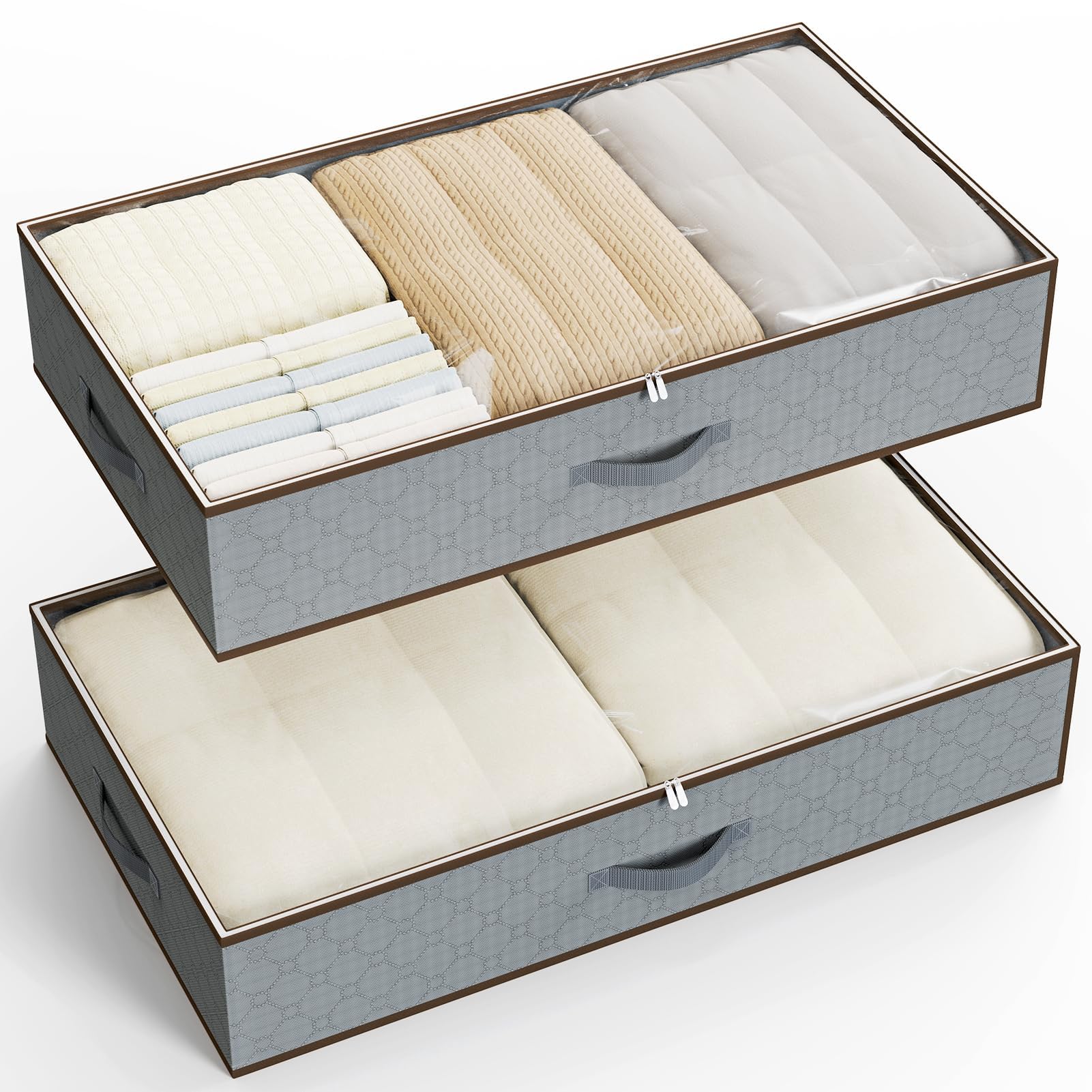 Rangement sous le lit pour gagner de la place dans les petites chambres