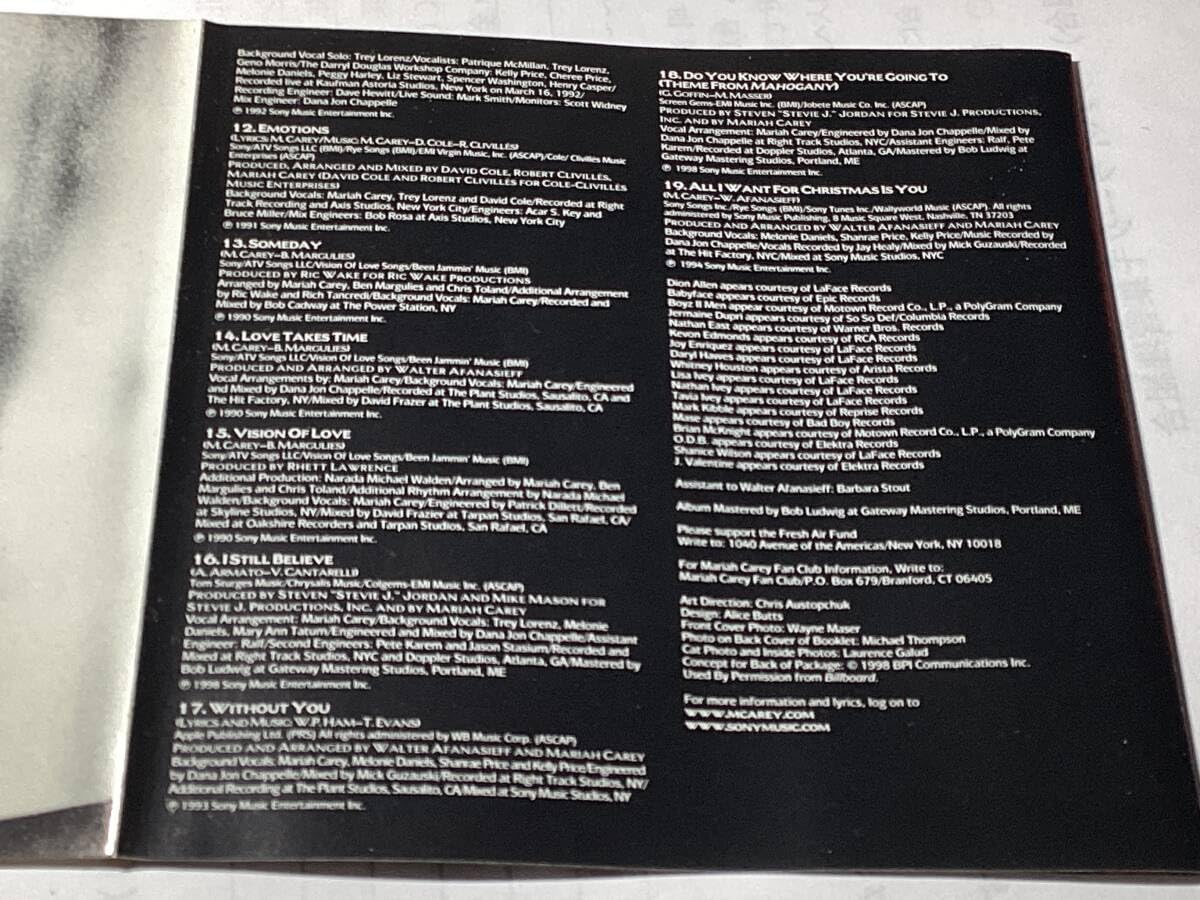 W9019 マライア・キャリー 国内盤 帯付き 13枚セット Amazon.co.jp: 国内盤帯付CDベスト19曲CD/マライア・キャリー/#1