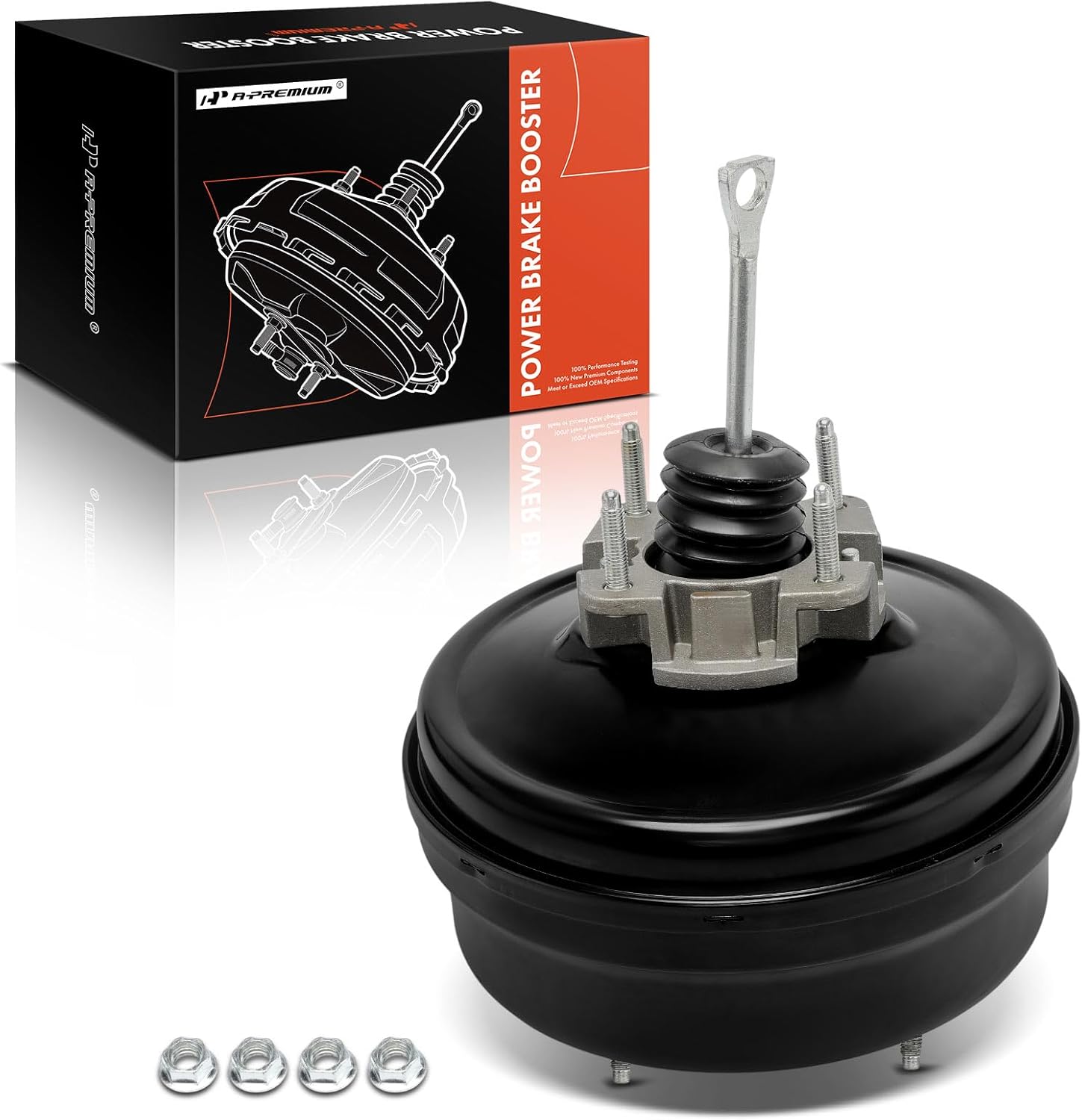 A-Premium Vacuum Power Brake Booster Compatible with Chevrolet Silverado 1500 2005-2006, Silverado 1500 Classic 2007 & GMC Sierra 1500 2005-2006, Sierra 1500 Classic 2007, Without Master Cylinder