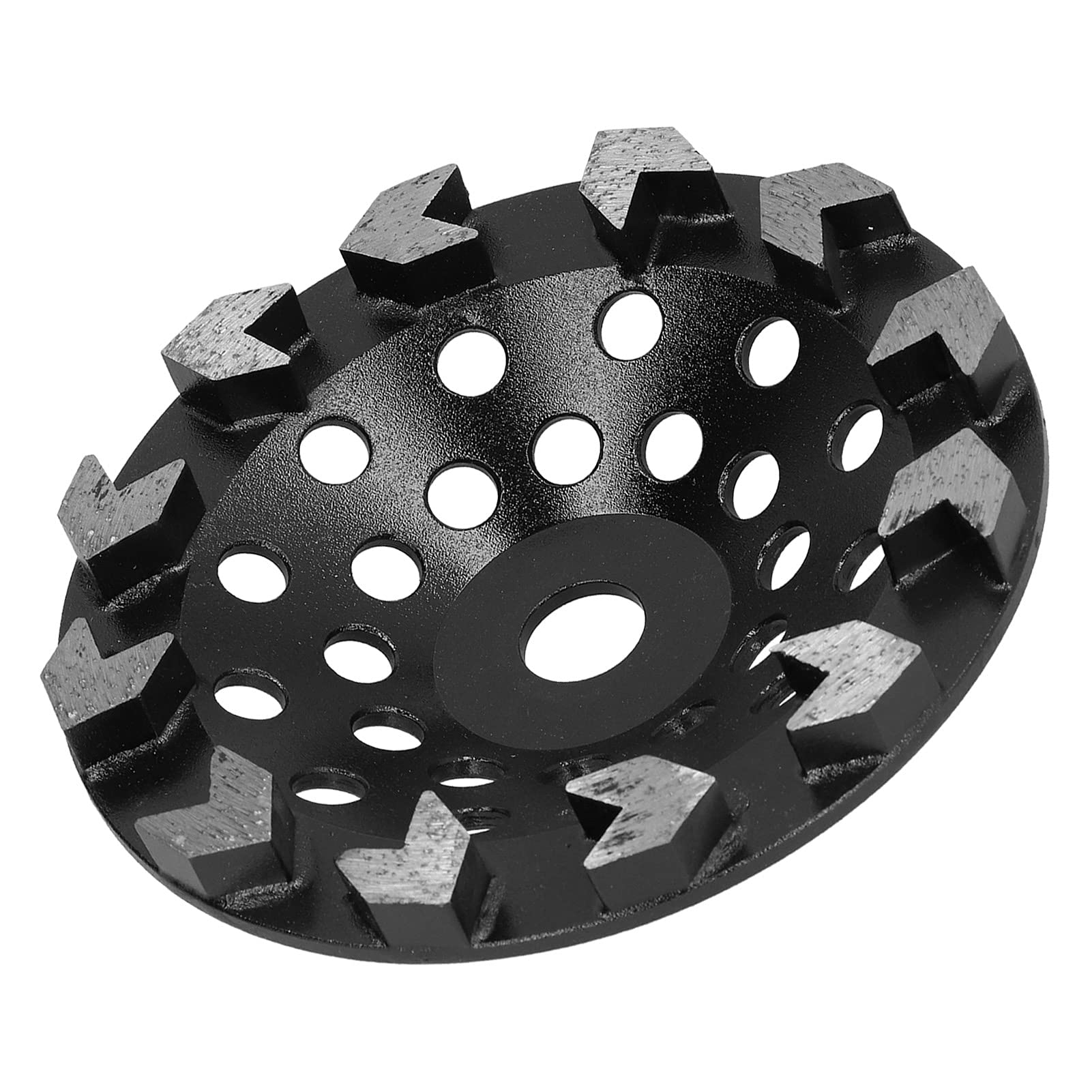 Taza de Muela Abrasiva de Diamante, 10 Dientes 180 Mm para Lijar Cemento de Piedra de Hormigón
