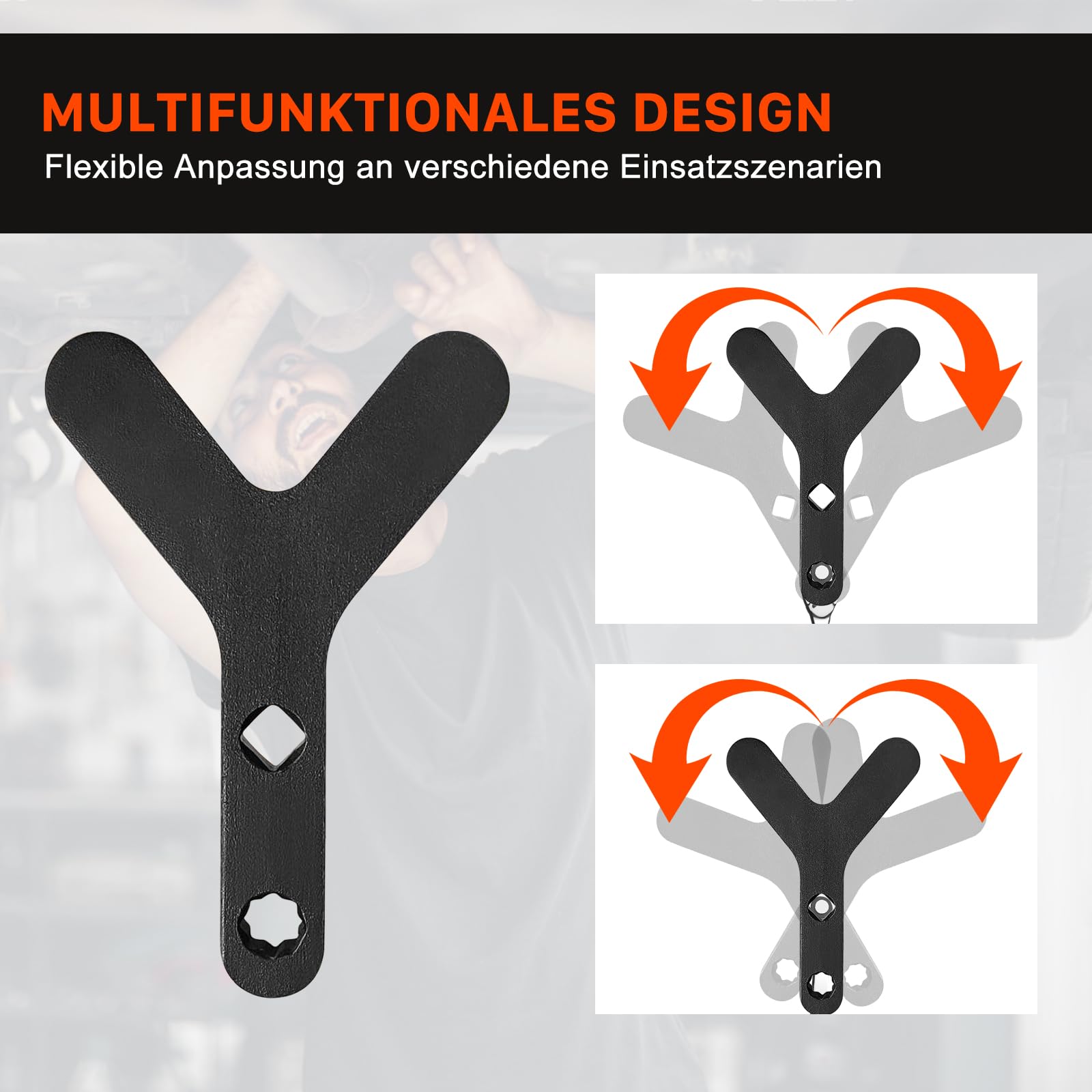 Braccio trasversale universale per carichi pesanti, strumento per braccio trasversale, braccio di controllo automotive, strumento di rimozione della palla, Lower Ball Joint Pry Pry Bar con bocca