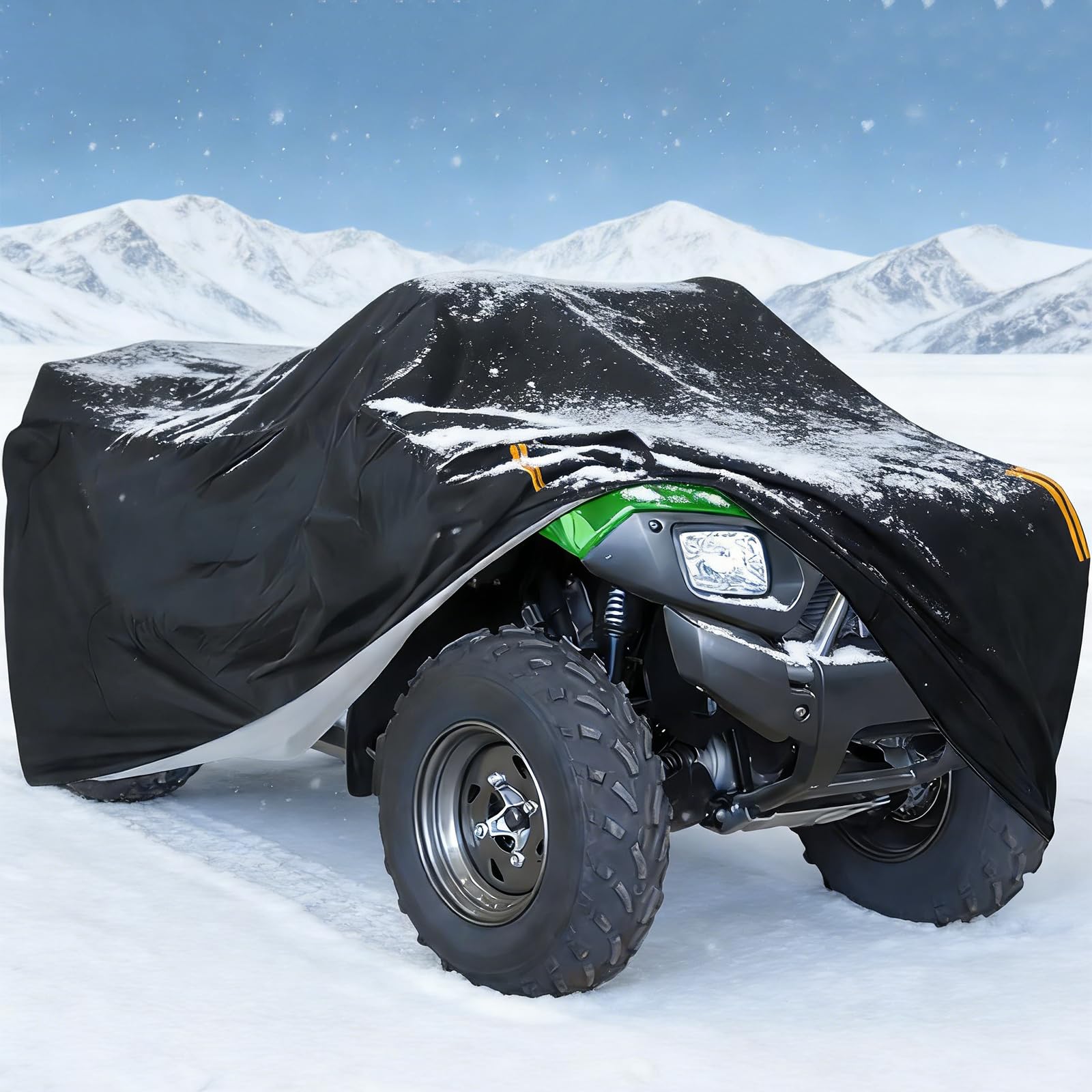 Housse pour Quad pour CF Moto CForce 800 820 850 Touring,Bâche pour Quad,ATV Quad Cover étanche Bâche Protection Contre Neige, Pluie, UV Poussière Exterieur Bache