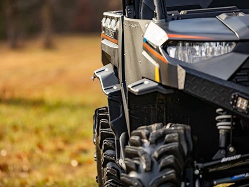 Miniatura 6 de SuperATV Guardabarros guardabarros para Polaris Ranger XP 1000 2018+ (ver ajuste)  Durabilidad extrema  Protege contra rocas, suciedad, arena y
