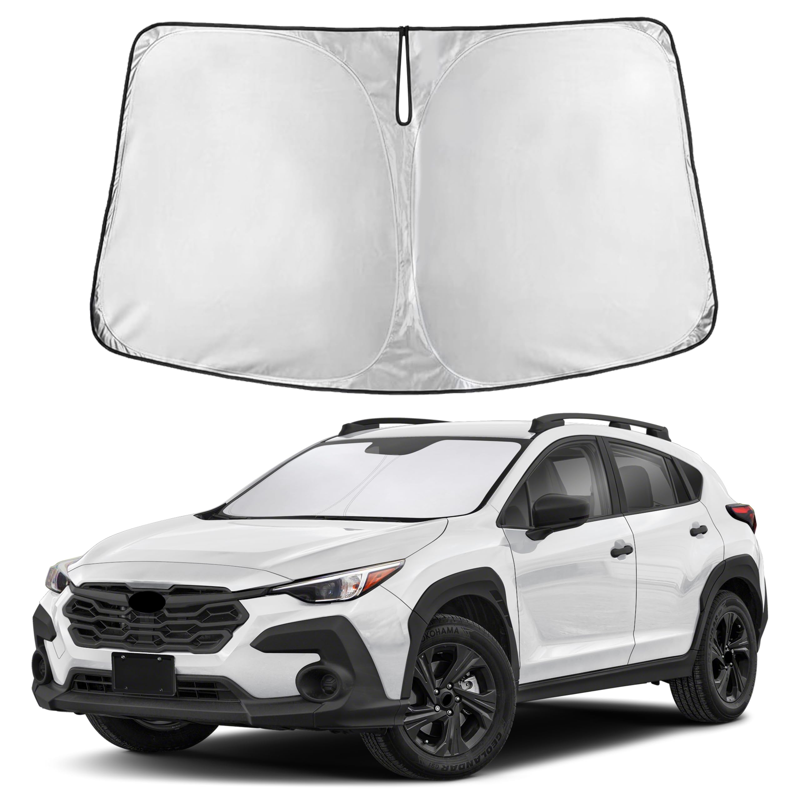 Amazon.com: EcoNour Windshield Sunshade Compatible for Subaru
